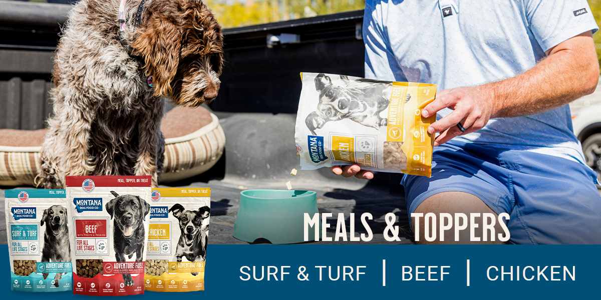 Montana Dog Food – Raw, Protein-Powered Toppers | Beef, Chicken