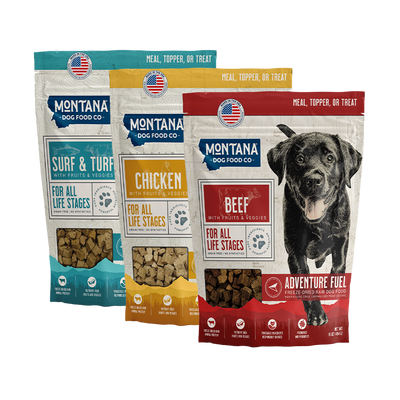 Adventure Fuel Freeze-dried Raw Grain-free Dog Food: 3 Pack