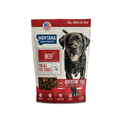 Beef Freeze-dried raw dog food